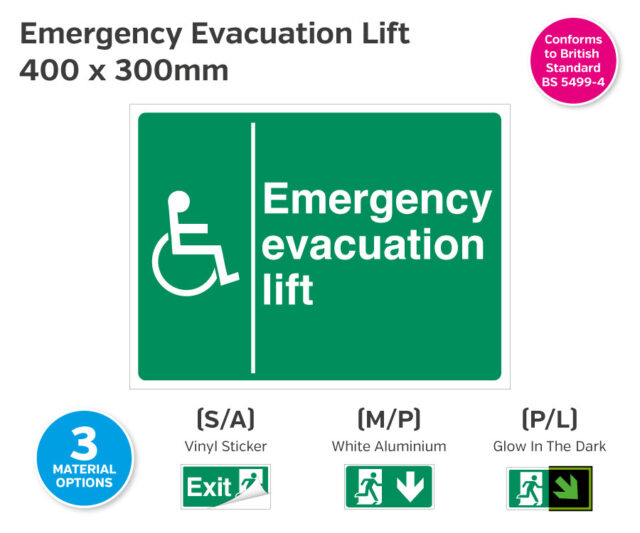 es323-324-325 emergency evacuation lift