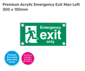 es400 premium acrylic emergency exit man left 300x150