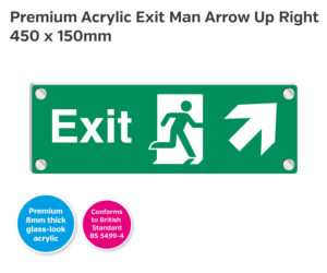 es413 premium acrylic exit man arrow up right 450x150