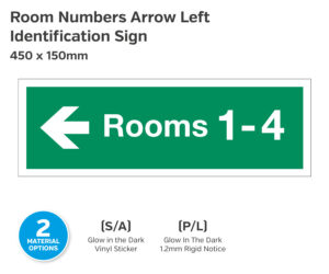 es653-654 room numbers arrow left 450x150