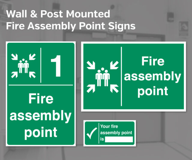 Fire Escape & Fire Assembly Point Signs Archives - Mileta Signs and ...