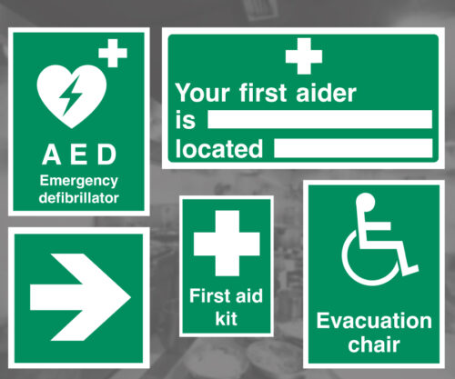 First Aid Kits - First Aid Signs & Posters Archives - Mileta Signs and ...