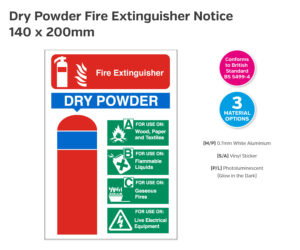 fs003-fs062-fs087 dry powder fire extinguisher notice 140x200