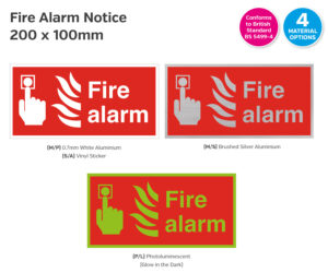fs019-fs260-fs020-fs069 fire alarm notice 200x100