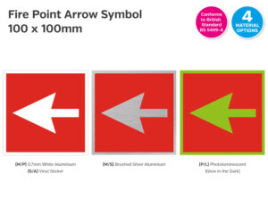 fs166-fs262-fs167-fs168 fire point arrow symbol 100x100