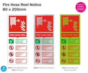 fs243-244-245-246 fire hose reel notice