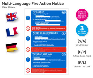ms001-002-071 multi language fire action notice 200x300