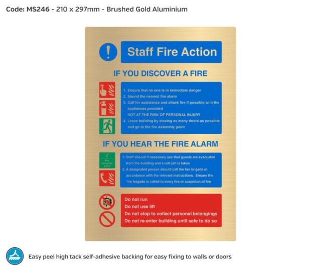 ms240-246 silver gold staff fire action a4