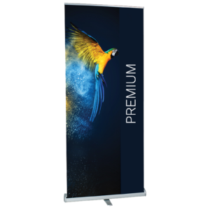 premium single sided roller banner