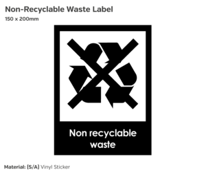se027 non recyclable waste 150x200