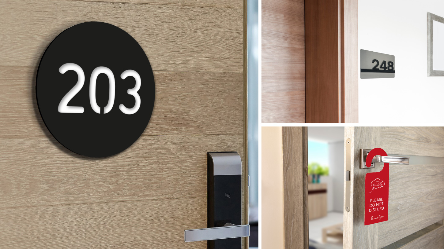 Door Numbers & Door Hangers