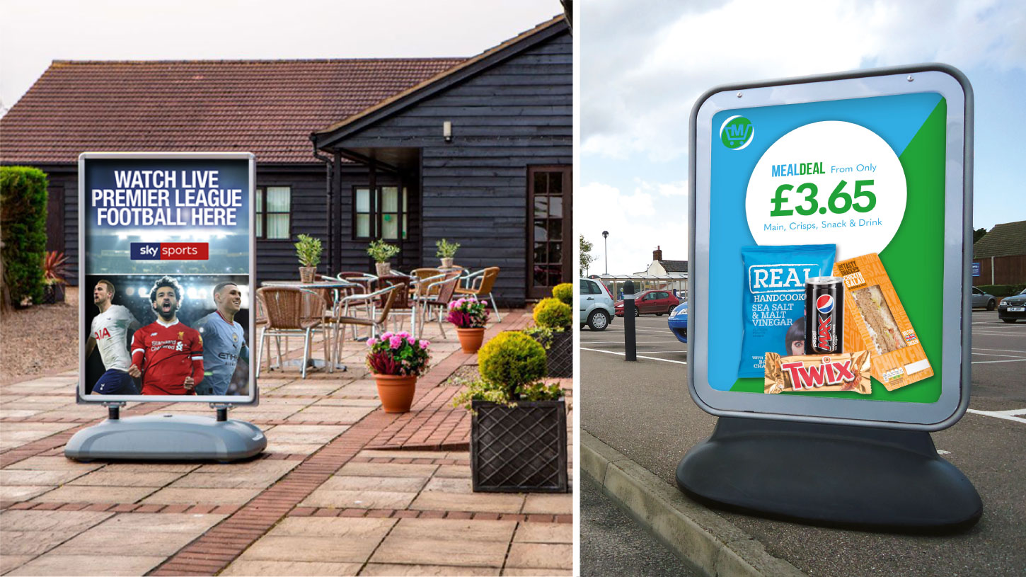 Large Forecourt Displays