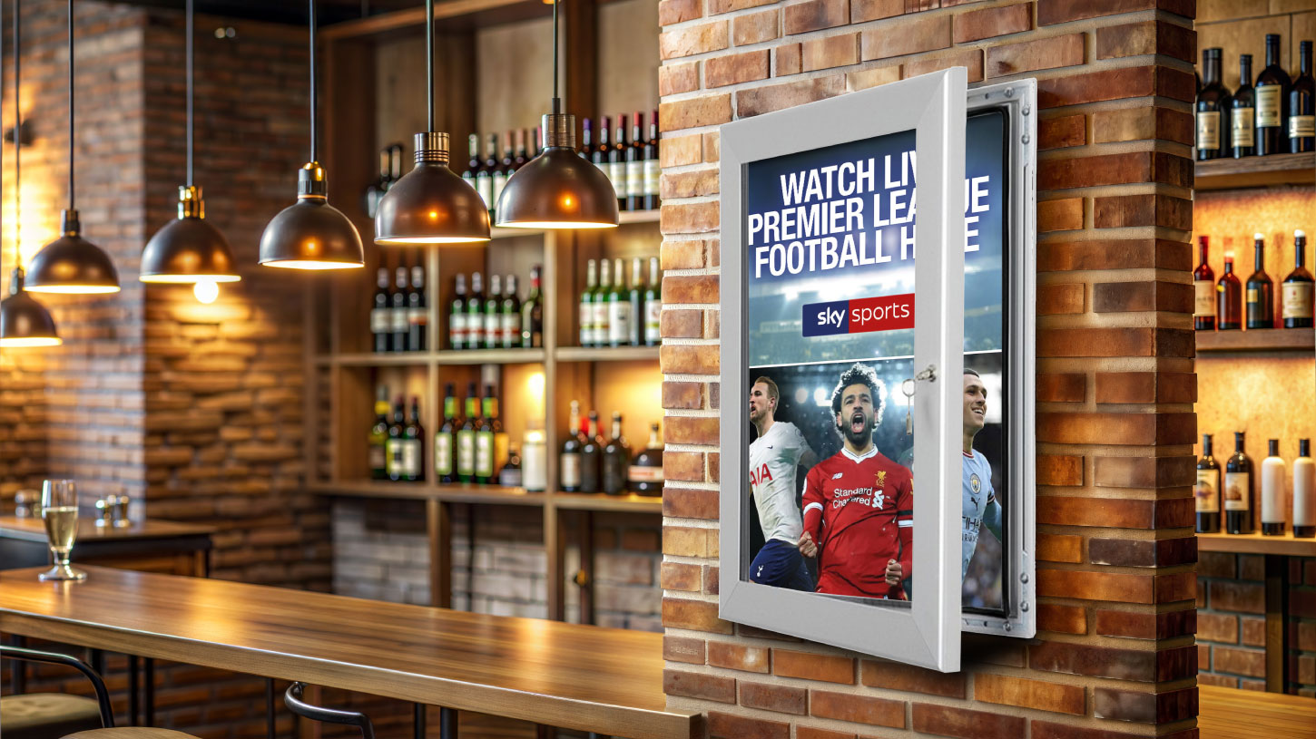Lockable Poster Displays