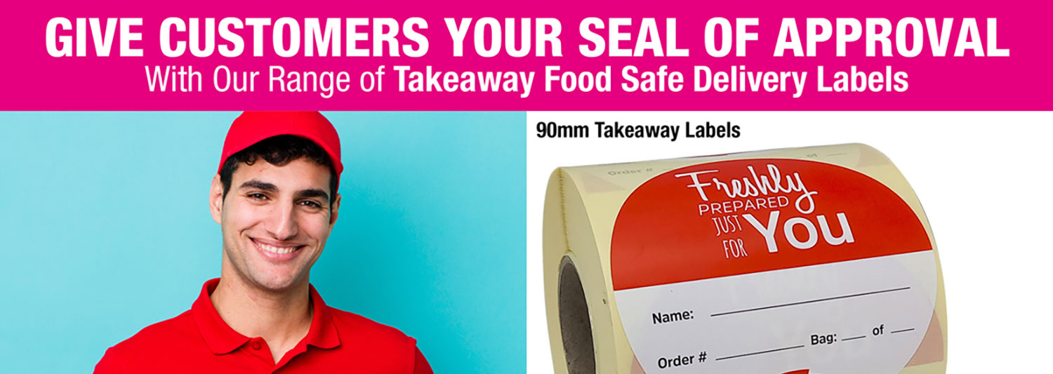 Takeaway Food Safe Labels