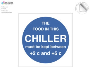 cs074 food in this chiller temp