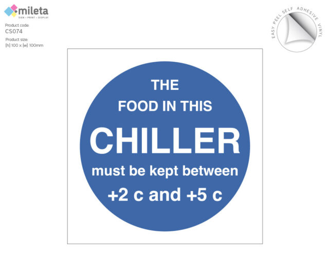 cs074 food in this chiller temp