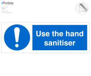 cs111 use the hand sanitiser 200x100