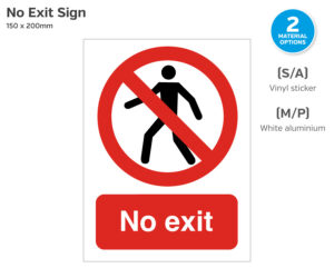 ps042-043 no exit notice 150x200