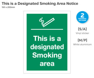 ps502-426 designated smoking area 150x200
