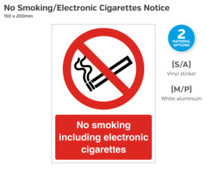 ps526-527 no smoking e cigs 150x200