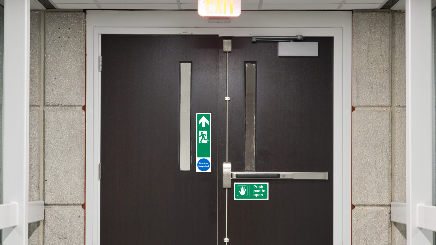 Finger Door Safety Signs