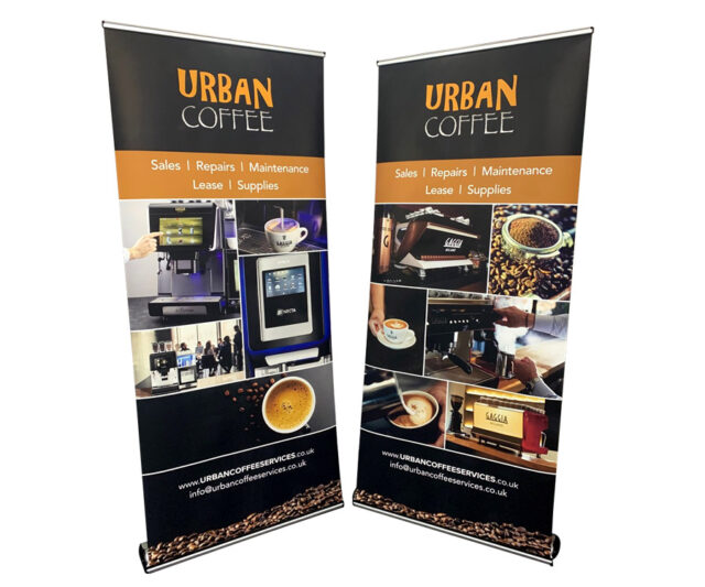 Urban Coffee Roller Banners