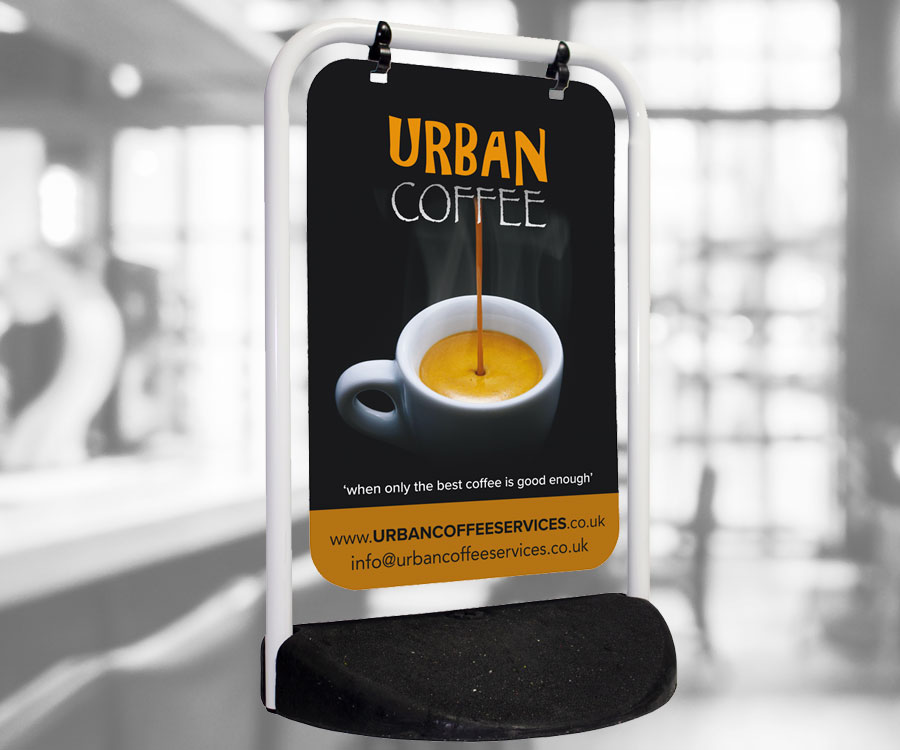 Swing Pavement Signs - Mileta Signs and Displays Limited