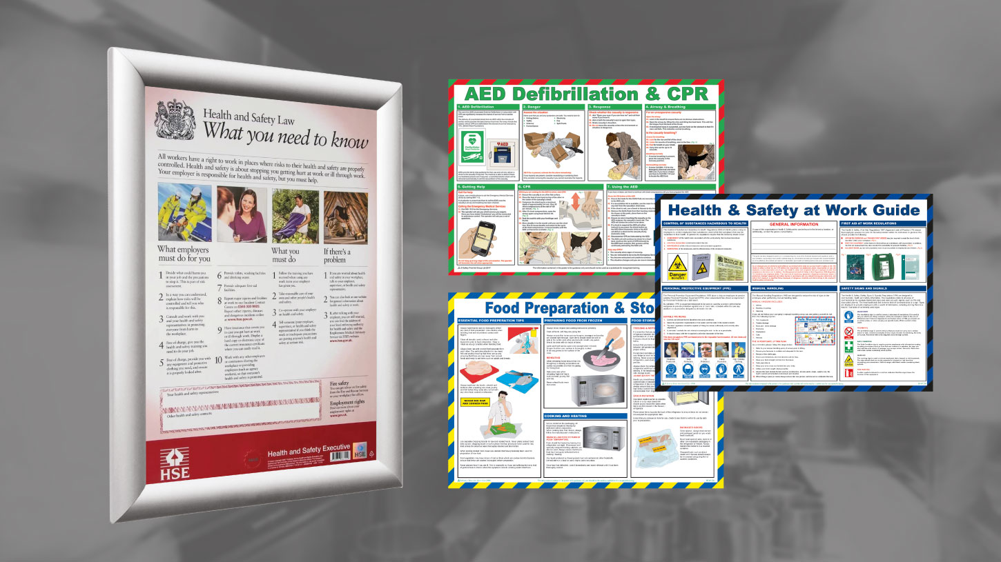 safety guidance posters main section banner