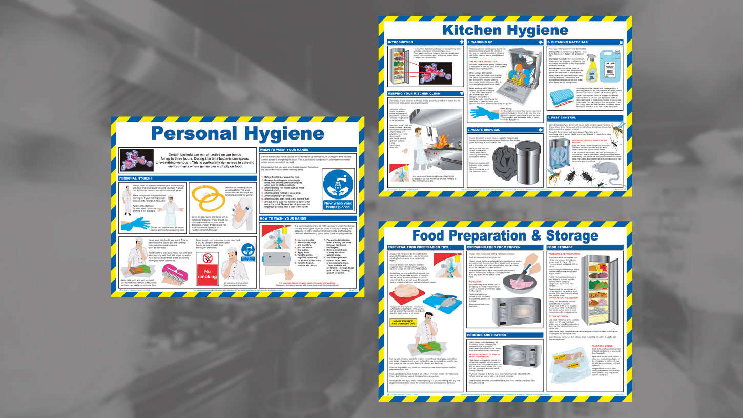 workplace catering posters section banner