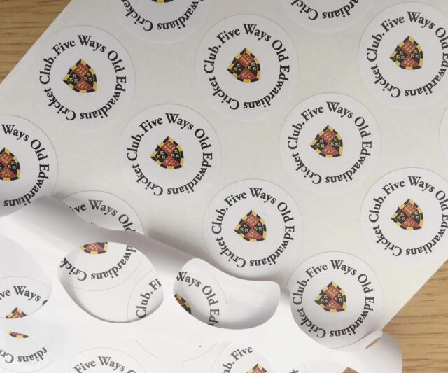 Cricket Club Stickers