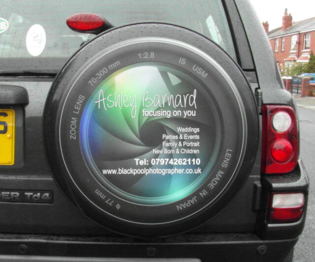 Spare Wheel Sticker