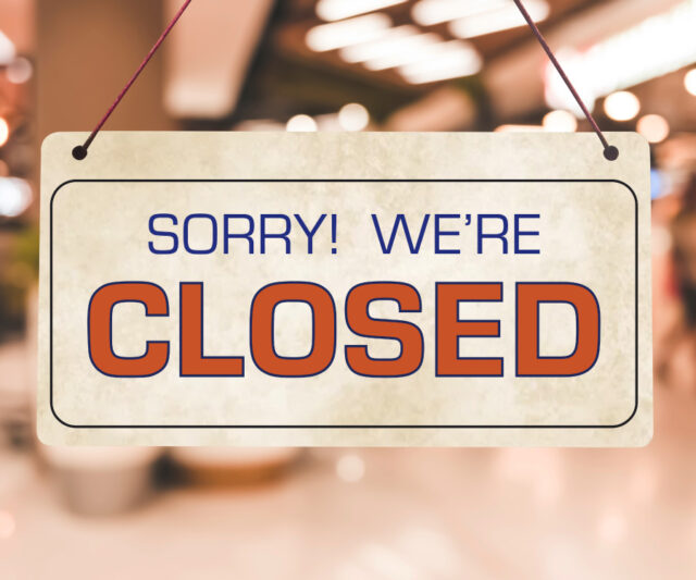 DS133 Standard Open Closed Sign