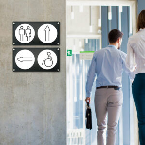 Toilet Door & Directional Signs