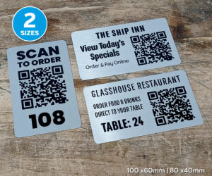 classic silver rectangle qr codes main