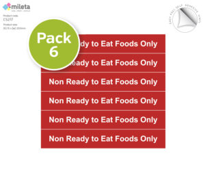 cs217 non ready to eat foods only label