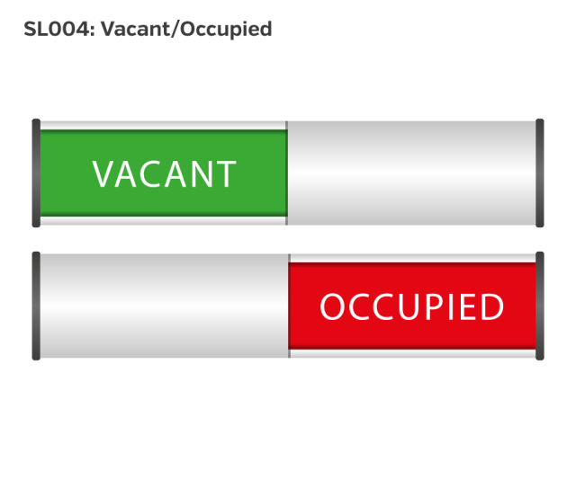 Sliding Door Sign - Vacant / Occupied - Image 2