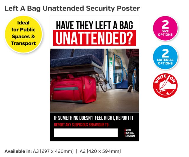 Bag-Unattended-Poster-Public-Areas