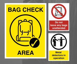 Security Signs - Martyn's Law