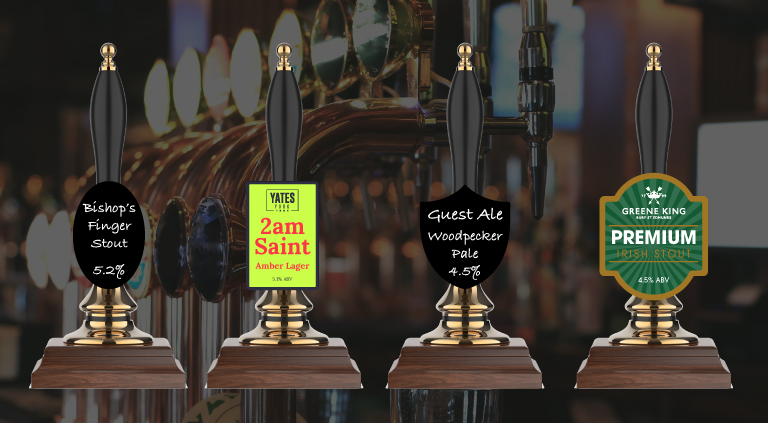 Bar Pump Badge Range