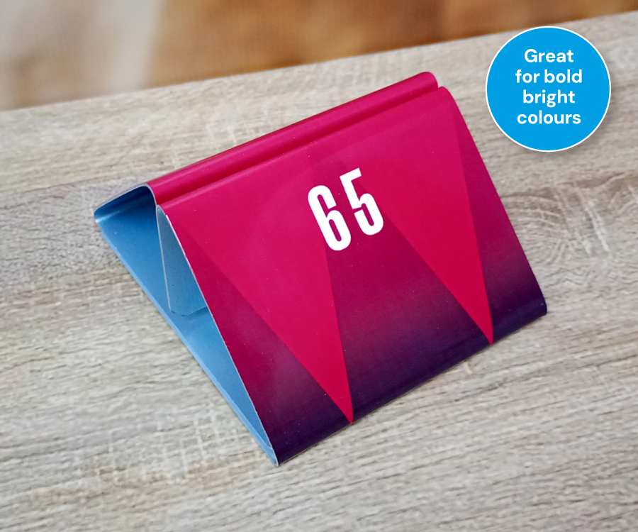 Printed Aluminium Menu Holder - Any Design, Any Number! - Image 4