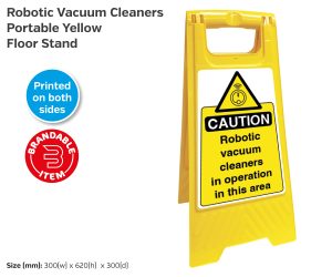 Robotic Vacuum Cleaners Safety Floor Stand
